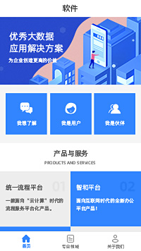 軟件公司-軟件開發公司小程序模板